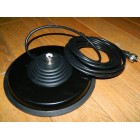 Wide Mag ( 6 “ ) CB Radio Mount with 17 ft coax